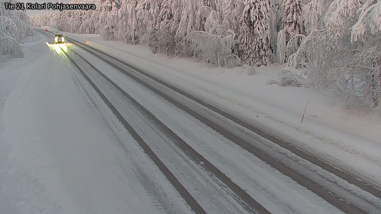 Weather Camera Image Road 21 Kolari, Pohjasenvaara, Kolari, Lappi