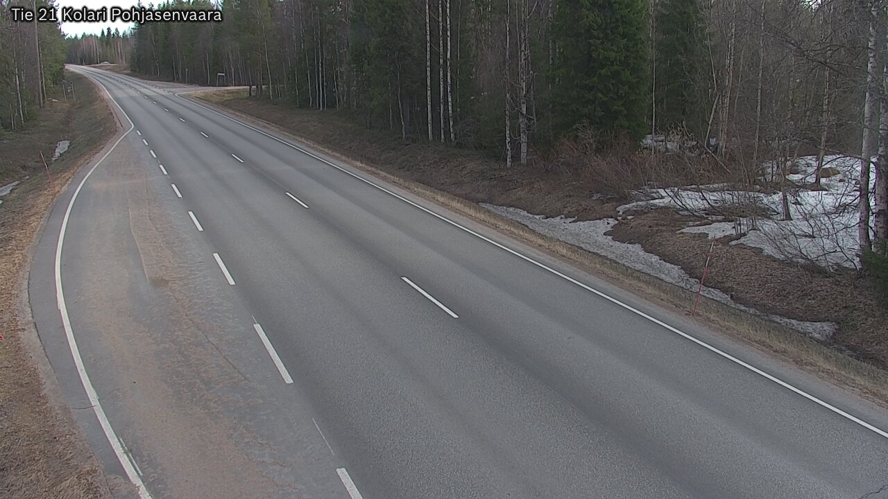 Weather Camera Image Road 21 Kolari, Pohjasenvaara, Kolari, Lappi