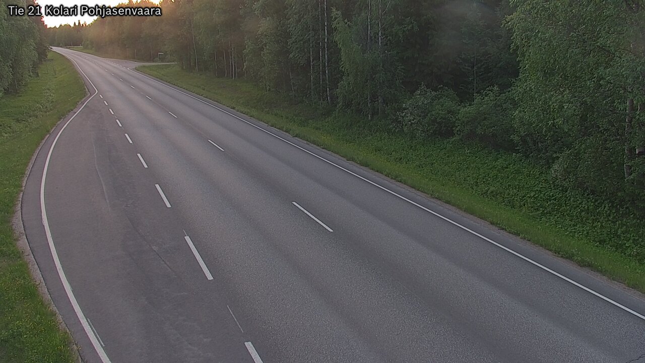 Weather Camera Image Road 21 Kolari, Pohjasenvaara, Kolari, Lappi