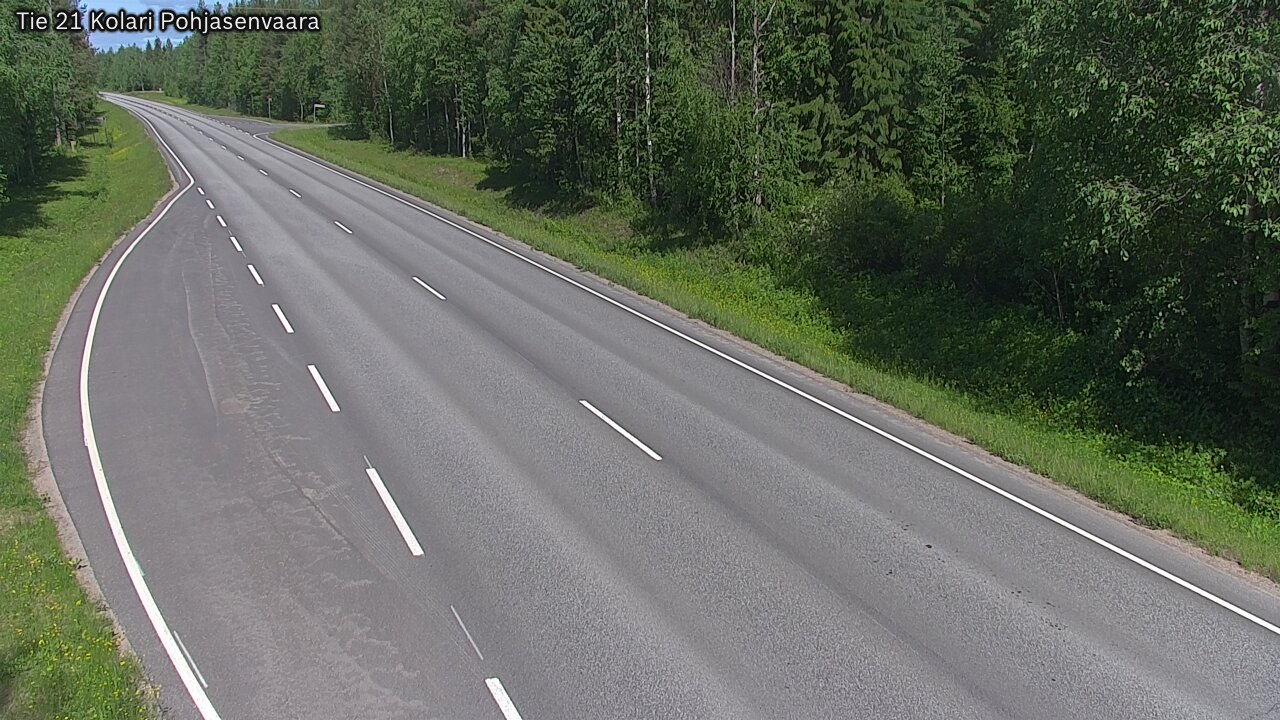 Weather Camera Image Road 21 Kolari, Pohjasenvaara, Kolari, Lappi
