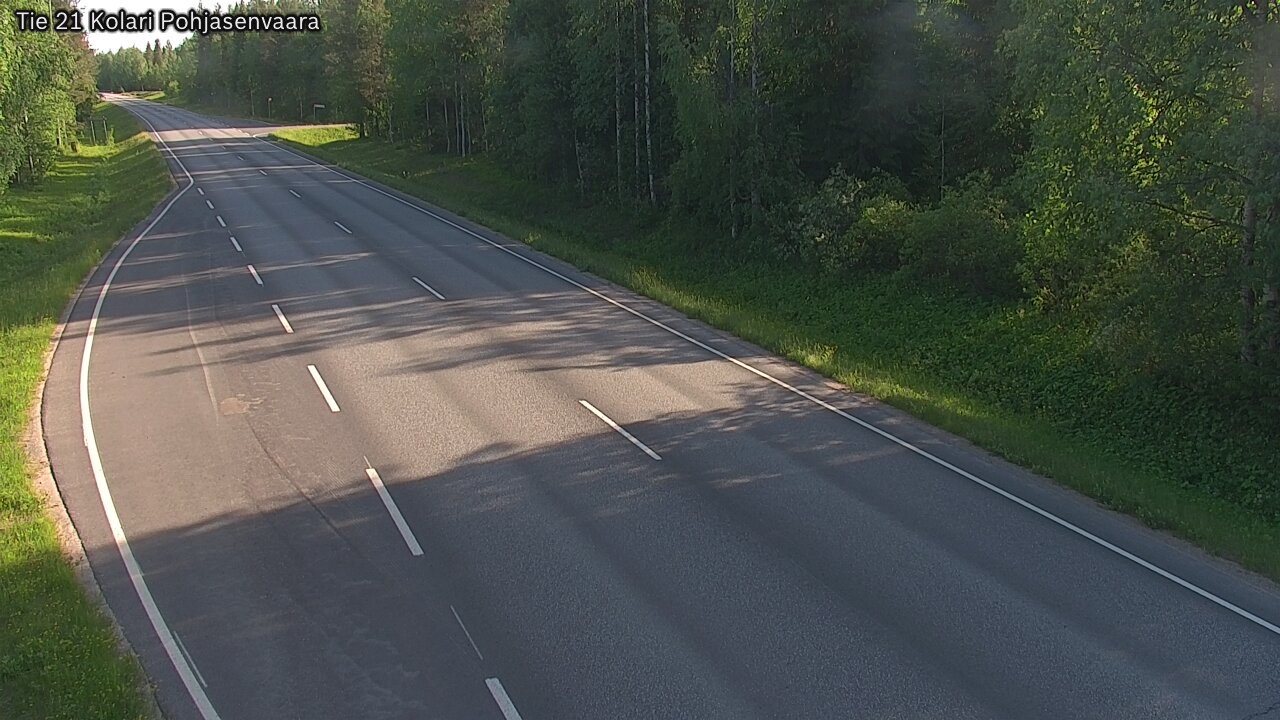 Weather Camera Image Road 21 Kolari, Pohjasenvaara, Kolari, Lappi