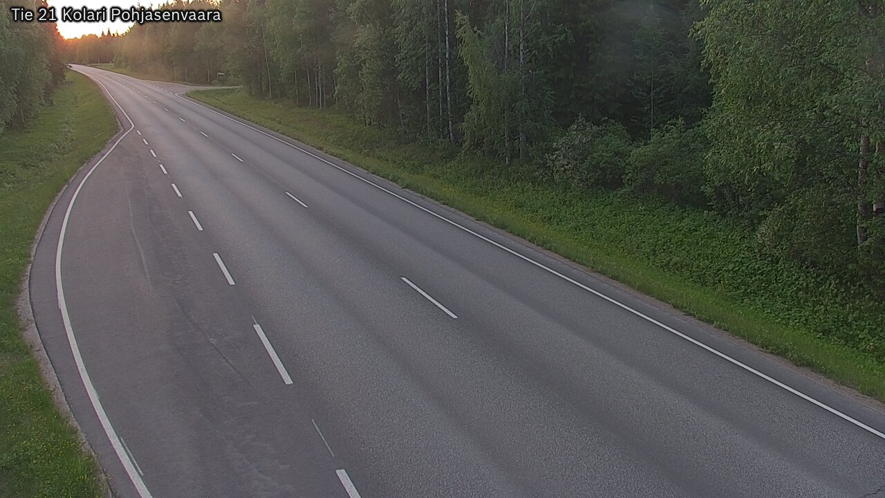 Weather Camera Image Road 21 Kolari, Pohjasenvaara, Kolari, Lappi
