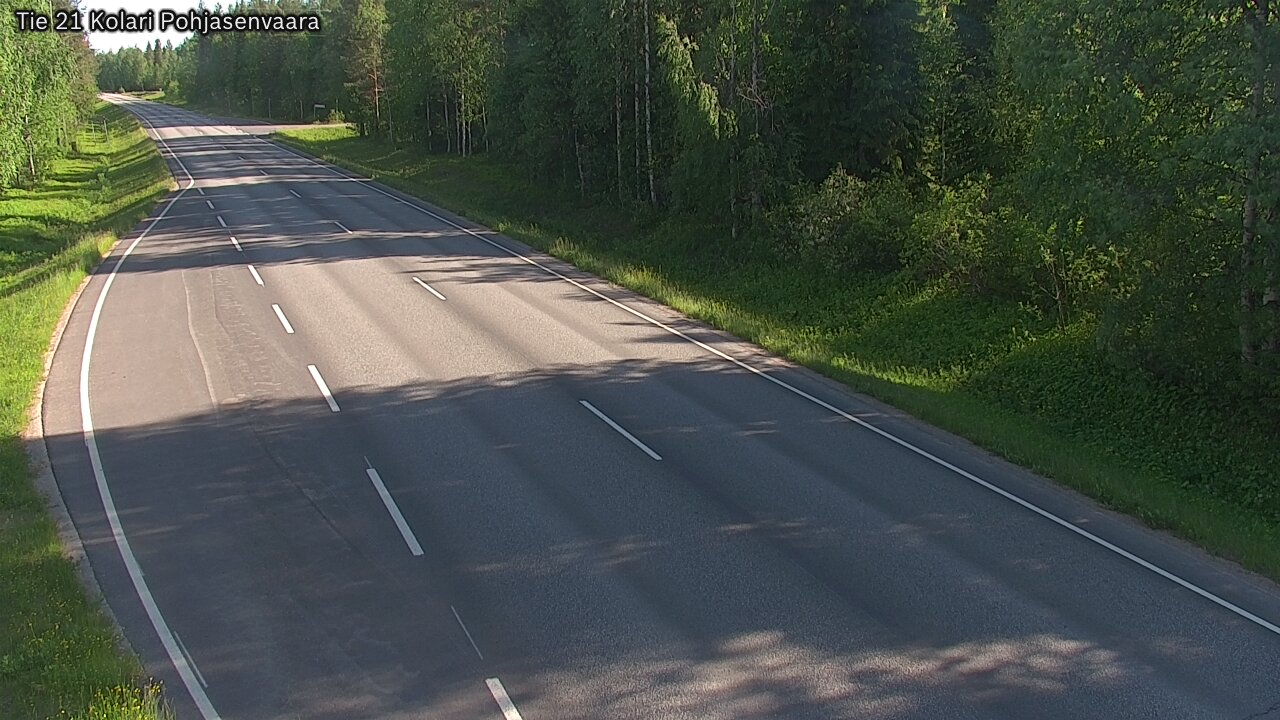 Weather Camera Image Road 21 Kolari, Pohjasenvaara, Kolari, Lappi