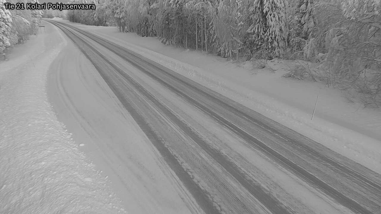 Weather Camera Image Road 21 Kolari, Pohjasenvaara, Kolari, Lappi