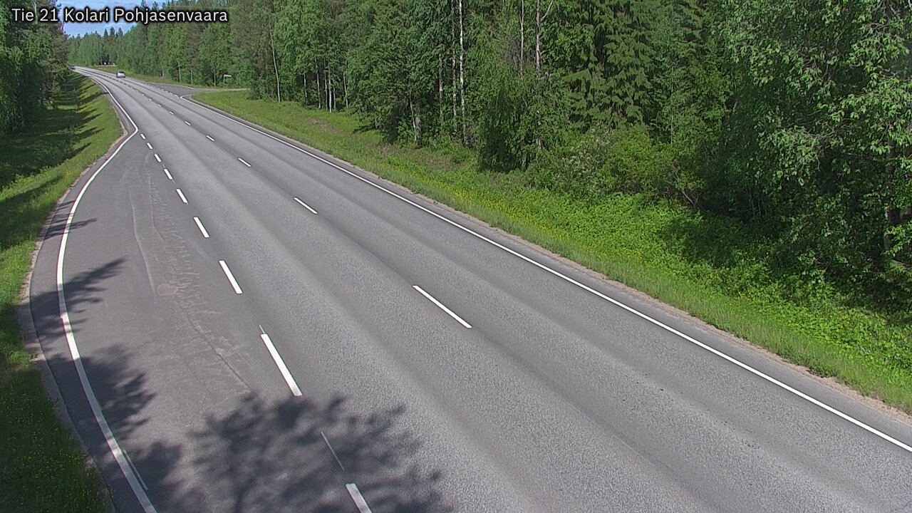 Weather Camera Image Road 21 Kolari, Pohjasenvaara, Kolari, Lappi