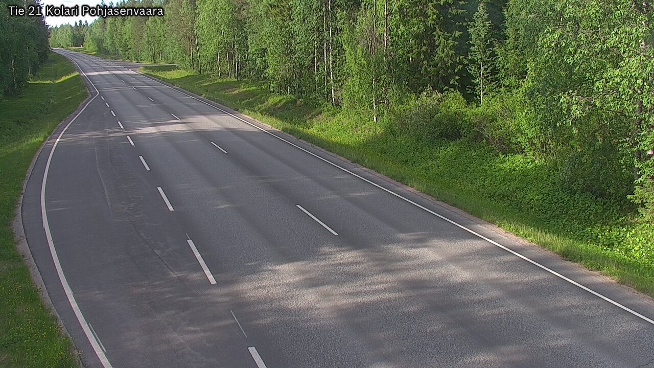 Weather Camera Image Road 21 Kolari, Pohjasenvaara, Kolari, Lappi
