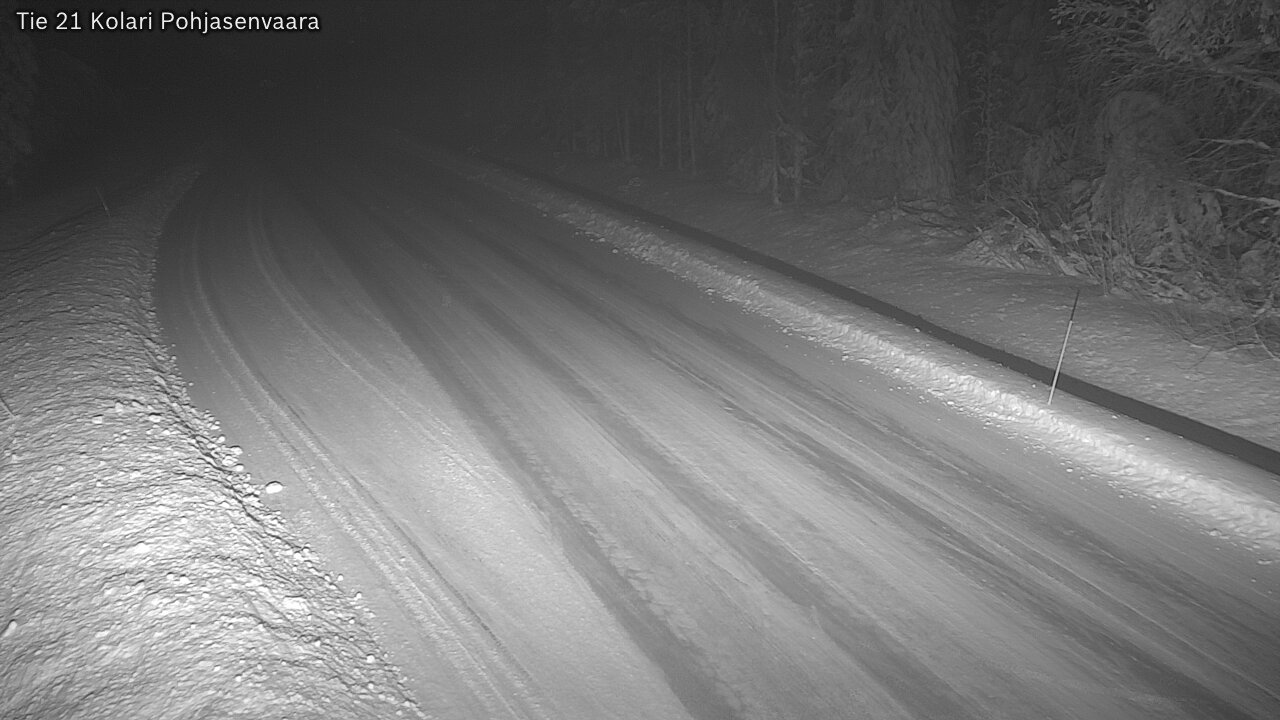 Weather Camera Image Road 21 Kolari, Pohjasenvaara, Kolari, Lappi