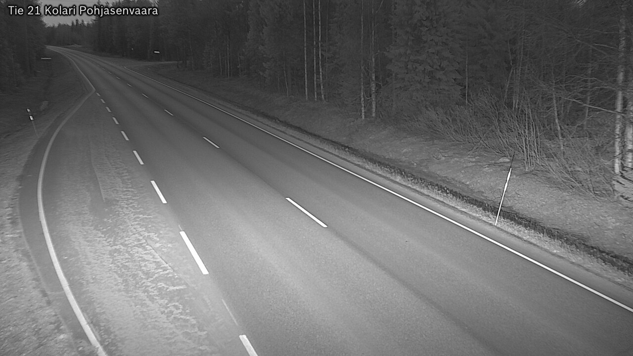 Weather Camera Image Road 21 Kolari, Pohjasenvaara, Kolari, Lappi