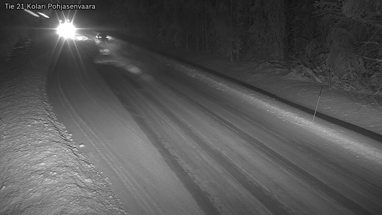 Weather Camera Image Road 21 Kolari, Pohjasenvaara, Kolari, Lappi