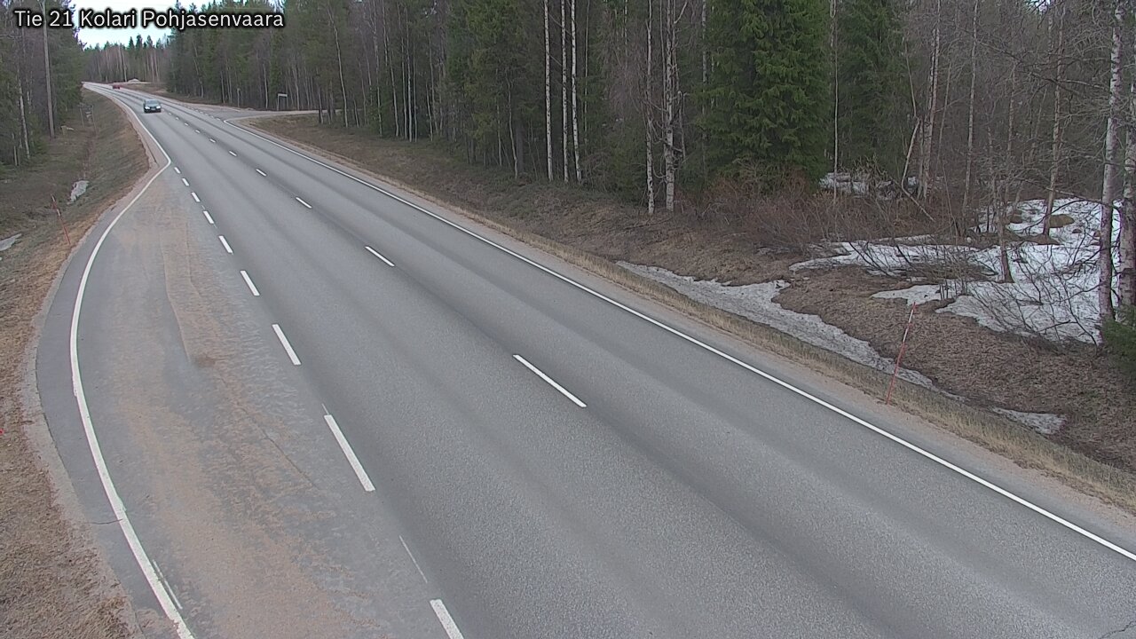 Weather Camera Image Road 21 Kolari, Pohjasenvaara, Kolari, Lappi