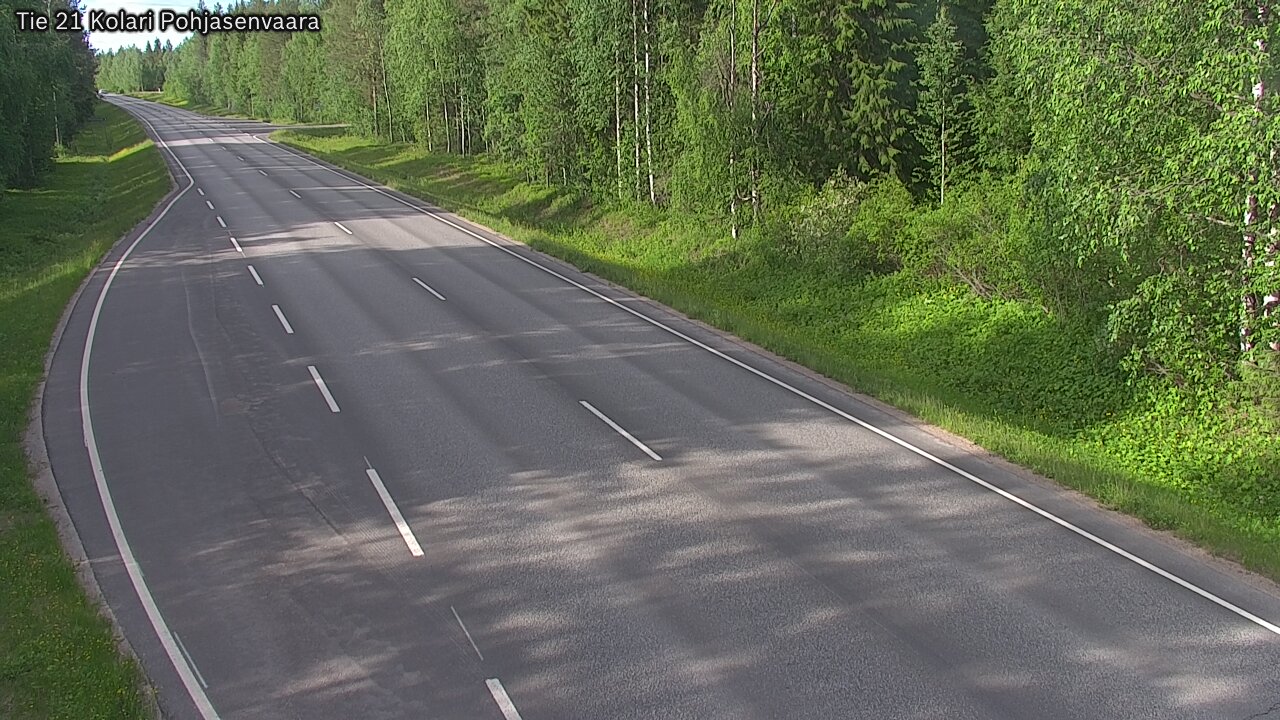 Weather Camera Image Road 21 Kolari, Pohjasenvaara, Kolari, Lappi