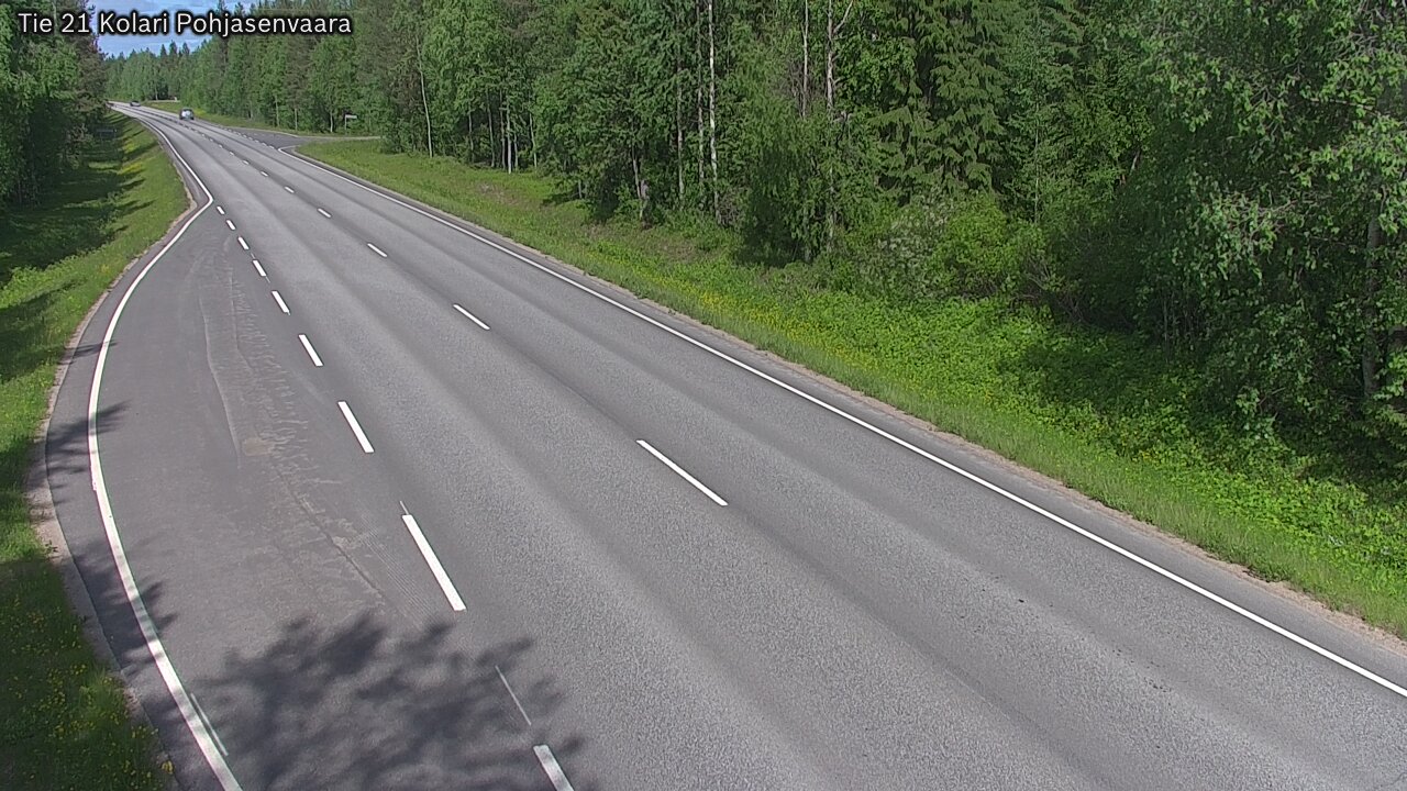 Weather Camera Image Road 21 Kolari, Pohjasenvaara, Kolari, Lappi