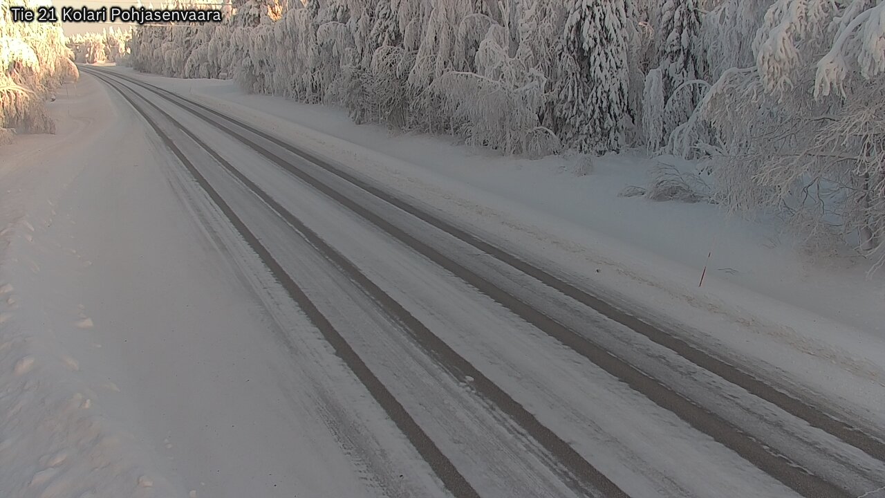 Weather Camera Image Road 21 Kolari, Pohjasenvaara, Kolari, Lappi
