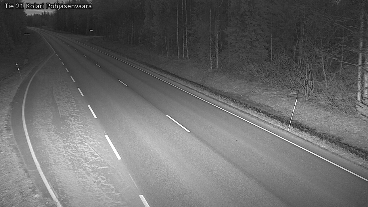 Weather Camera Image Road 21 Kolari, Pohjasenvaara, Kolari, Lappi