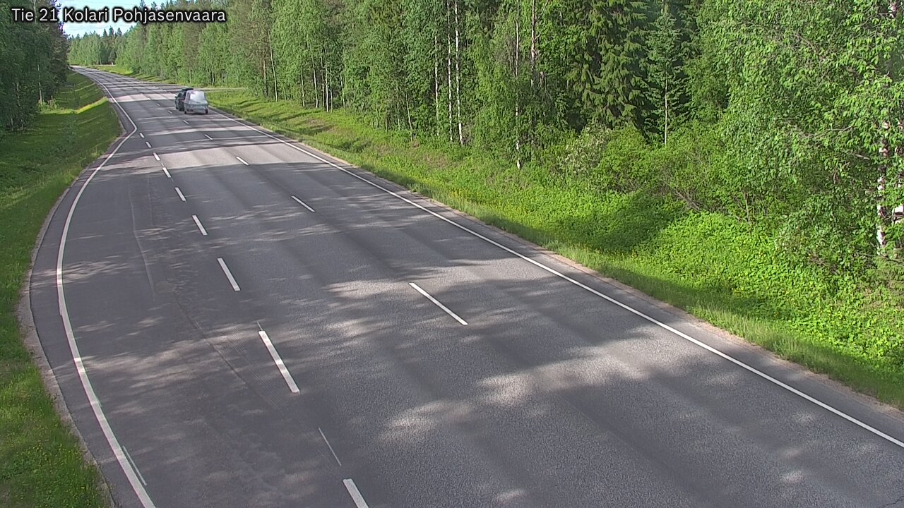Weather Camera Image Road 21 Kolari, Pohjasenvaara, Kolari, Lappi