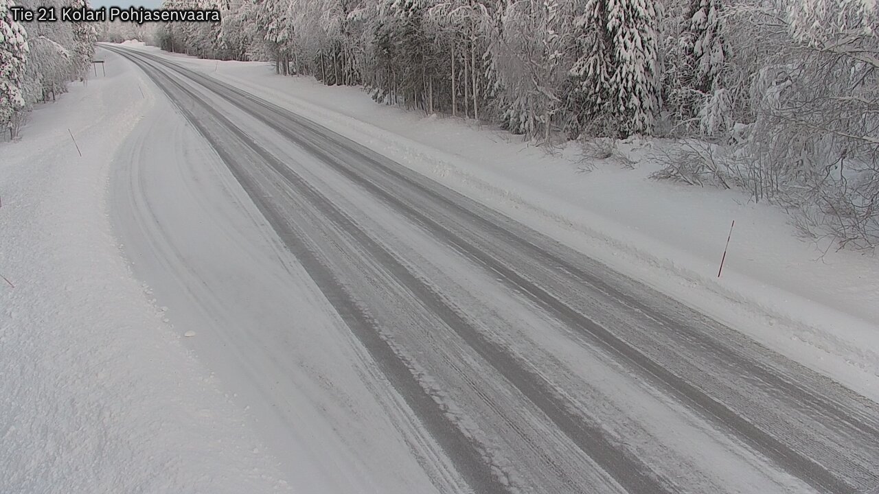 Weather Camera Image Road 21 Kolari, Pohjasenvaara, Kolari, Lappi