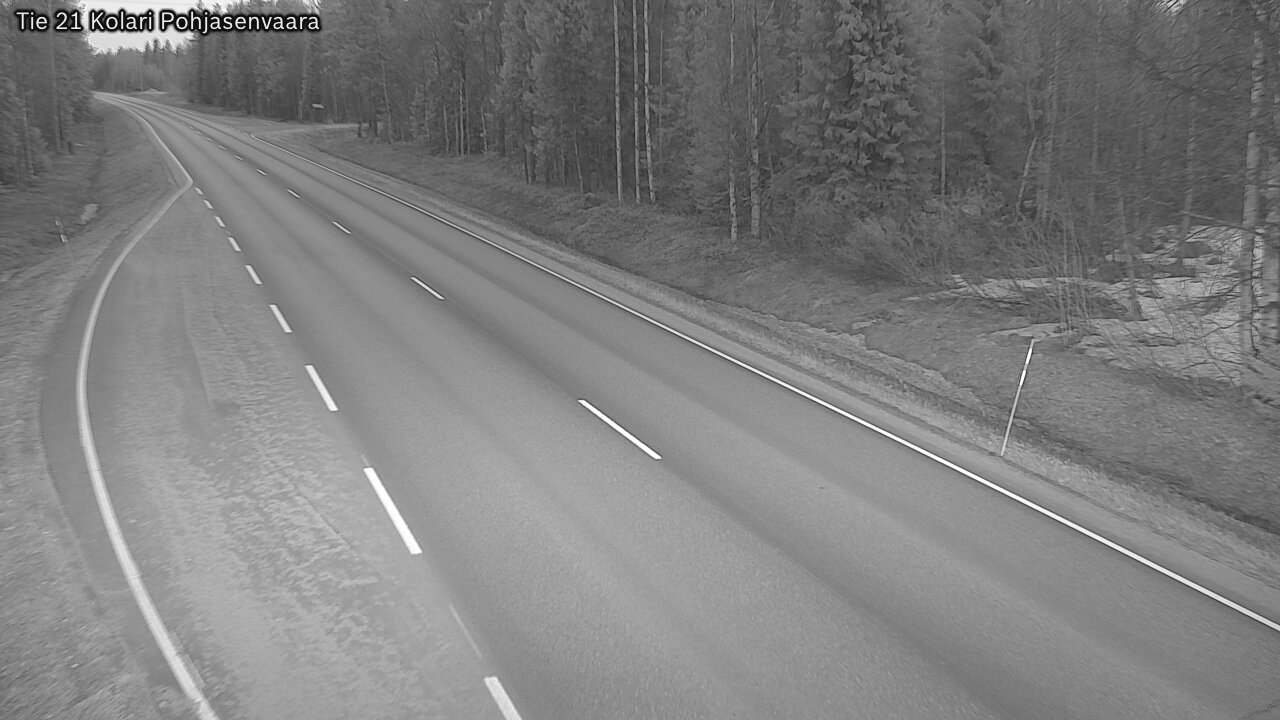 Weather Camera Image Road 21 Kolari, Pohjasenvaara, Kolari, Lappi