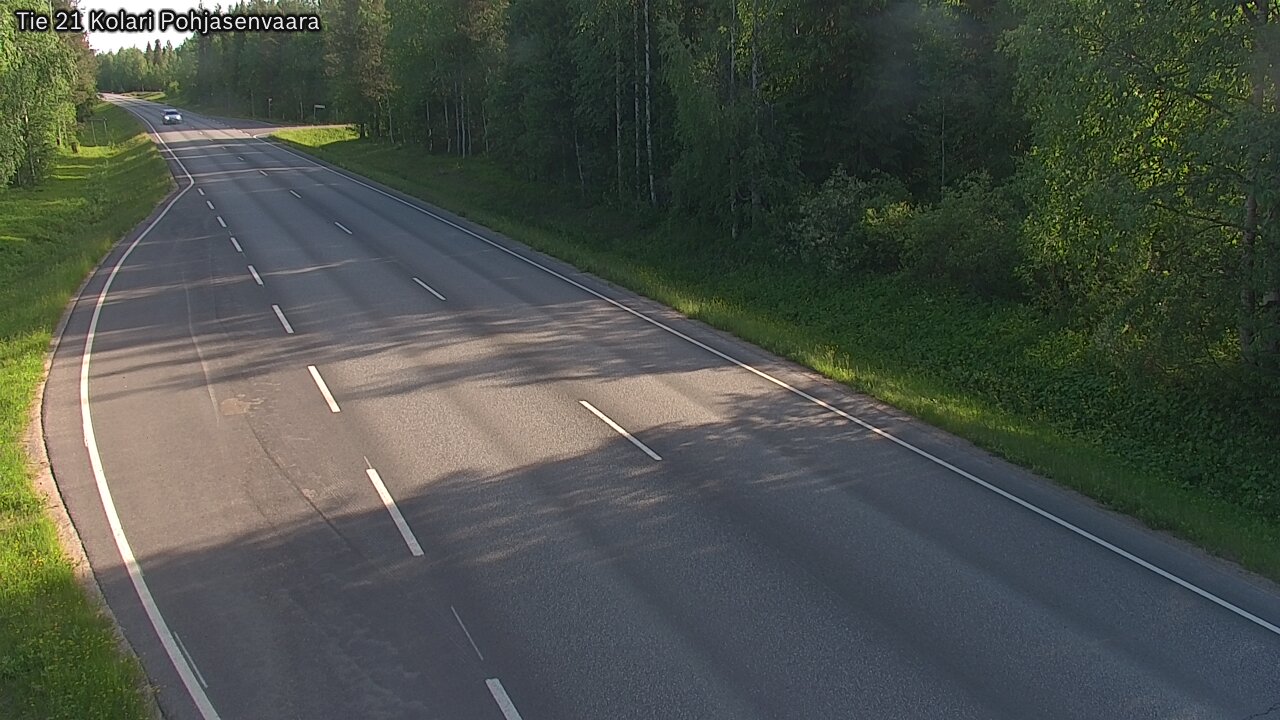 Weather Camera Image Road 21 Kolari, Pohjasenvaara, Kolari, Lappi