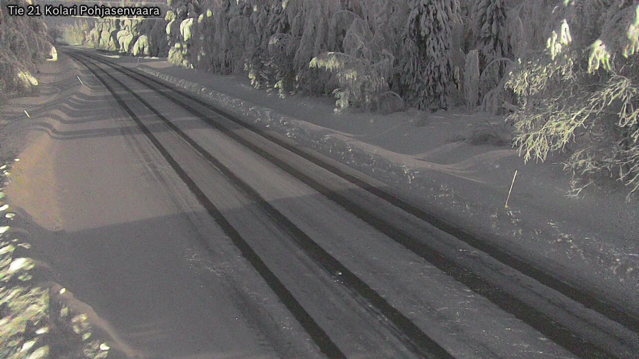 Weather Camera Image Road 21 Kolari, Pohjasenvaara, Kolari, Lappi