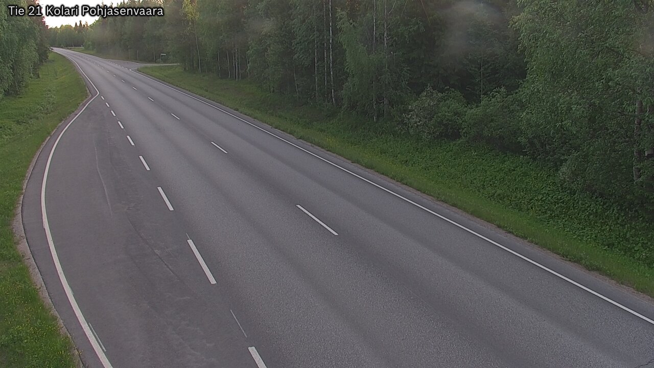 Weather Camera Image Road 21 Kolari, Pohjasenvaara, Kolari, Lappi