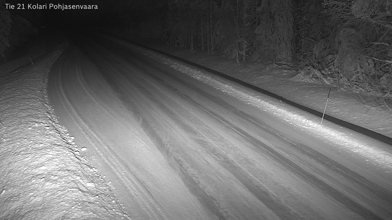Weather Camera Image Road 21 Kolari, Pohjasenvaara, Kolari, Lappi