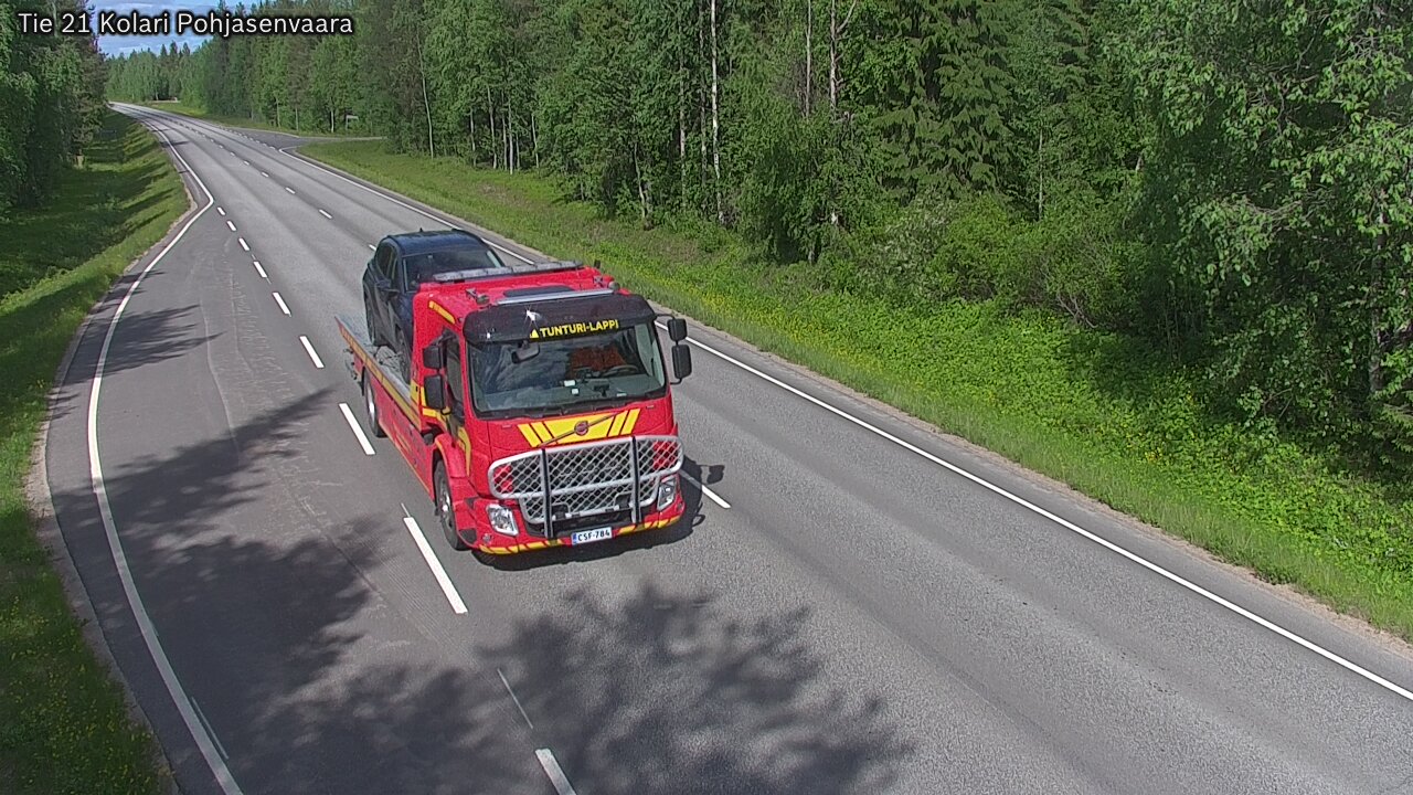 Weather Camera Image Road 21 Kolari, Pohjasenvaara, Kolari, Lappi