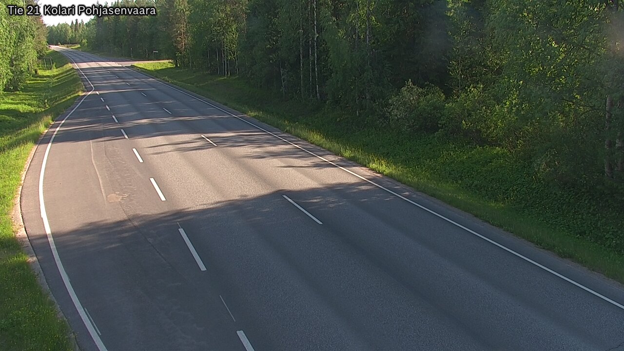 Weather Camera Image Road 21 Kolari, Pohjasenvaara, Kolari, Lappi