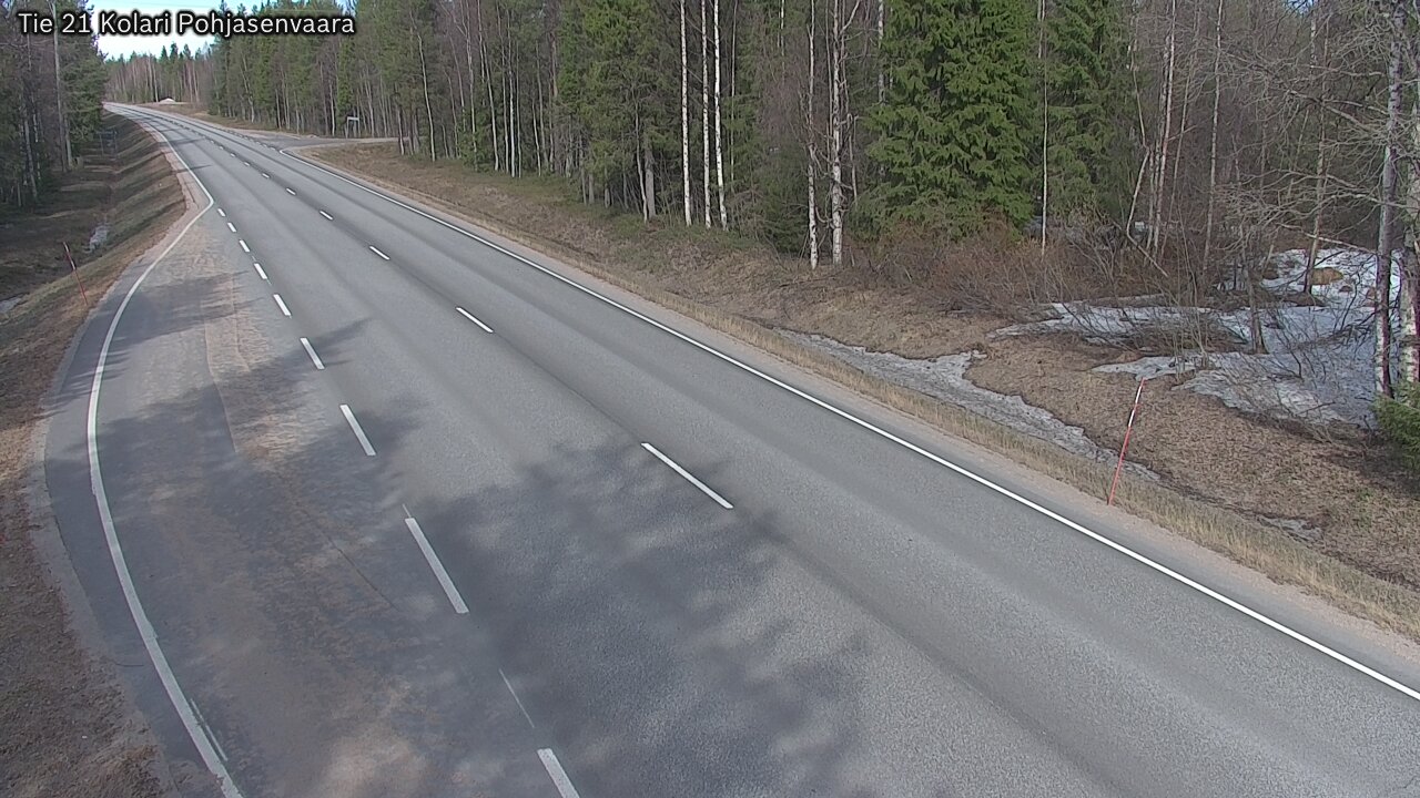Weather Camera Image Road 21 Kolari, Pohjasenvaara, Kolari, Lappi