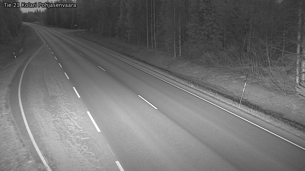 Weather Camera Image Road 21 Kolari, Pohjasenvaara, Kolari, Lappi