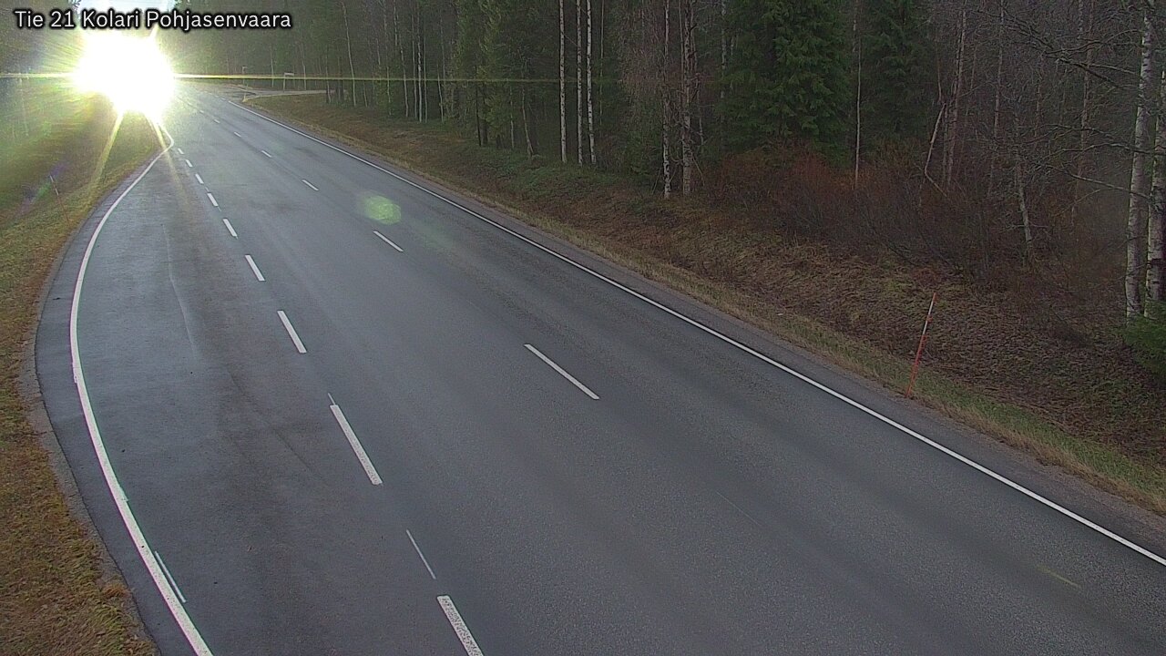 Kelikamerat Kuva Tie 21 Kolari, Pohjasenvaara, Kolari, Lappi