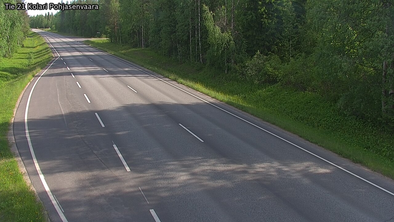 Weather Camera Image Road 21 Kolari, Pohjasenvaara, Kolari, Lappi