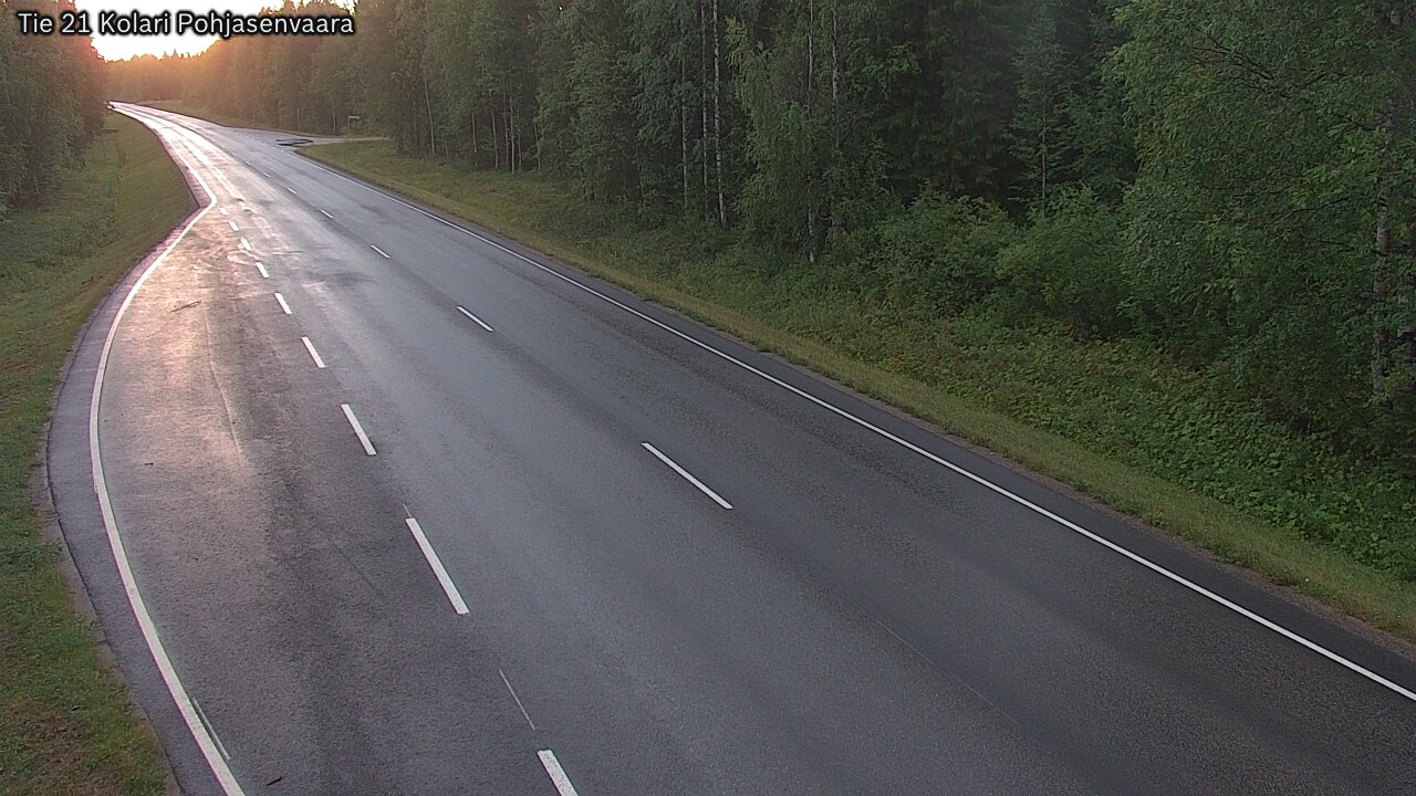 Kelikamerat Kuva Tie 21 Kolari, Pohjasenvaara, Kolari, Lappi