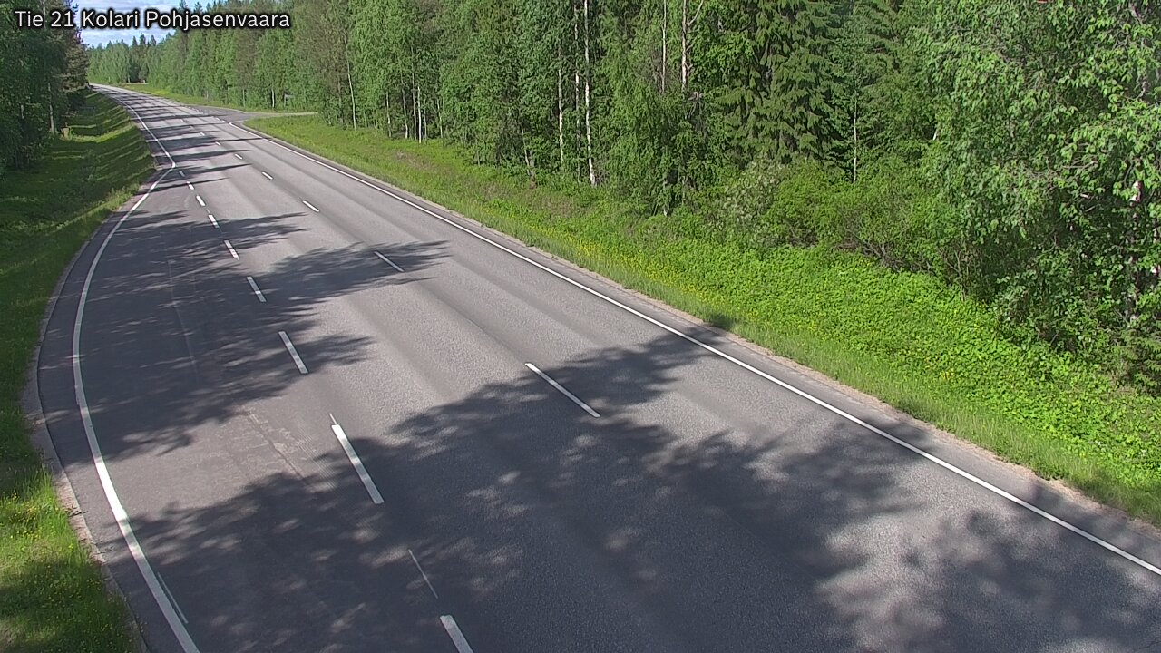Weather Camera Image Road 21 Kolari, Pohjasenvaara, Kolari, Lappi
