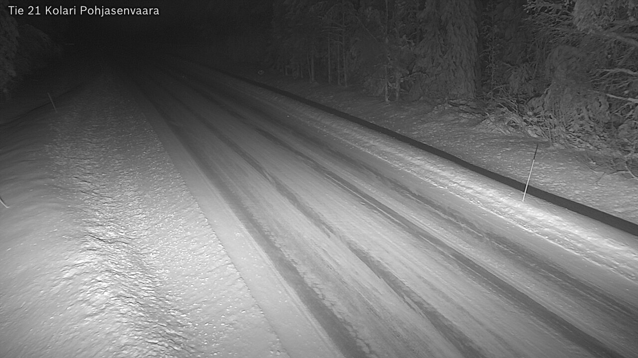Weather Camera Image Road 21 Kolari, Pohjasenvaara, Kolari, Lappi