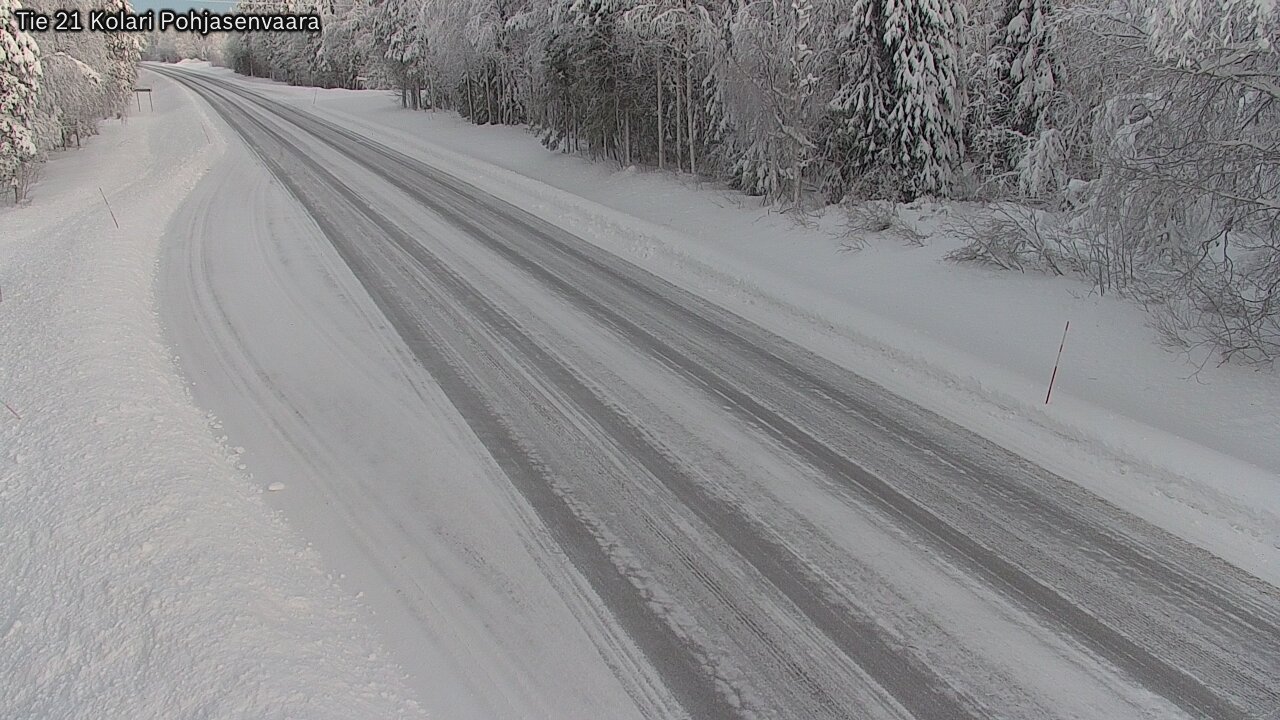 Weather Camera Image Road 21 Kolari, Pohjasenvaara, Kolari, Lappi