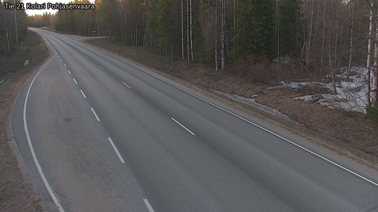 Kelikamerat Kuva Tie 21 Kolari, Pohjasenvaara, Kolari, Lappi