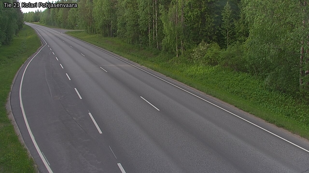 Weather Camera Image Road 21 Kolari, Pohjasenvaara, Kolari, Lappi