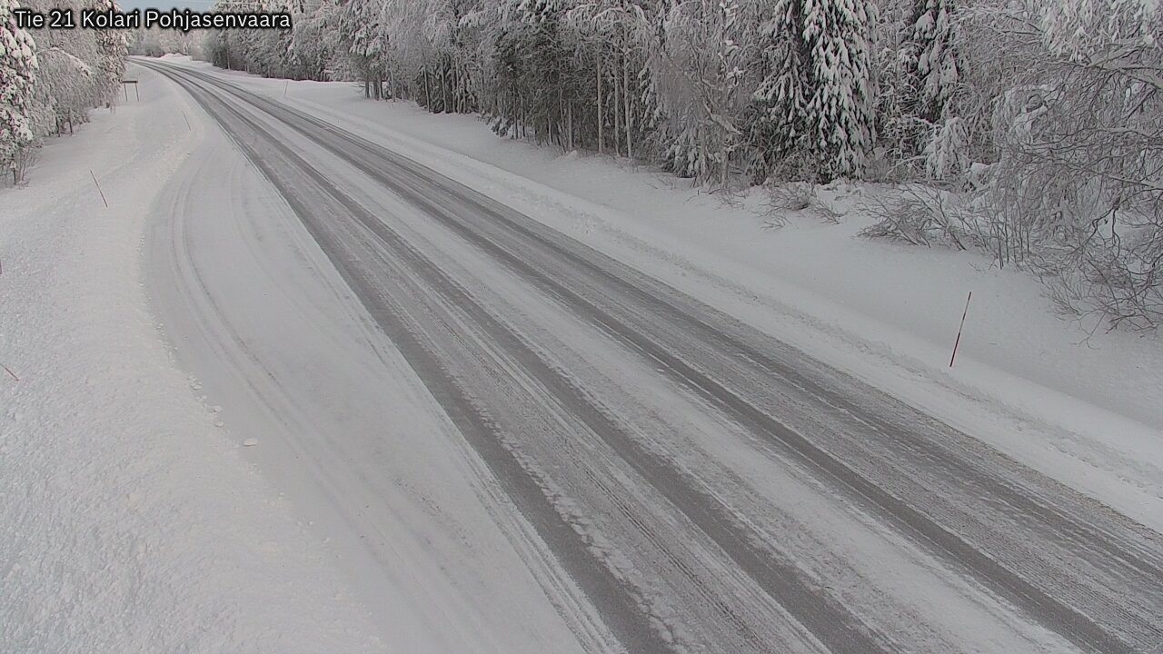 Weather Camera Image Road 21 Kolari, Pohjasenvaara, Kolari, Lappi