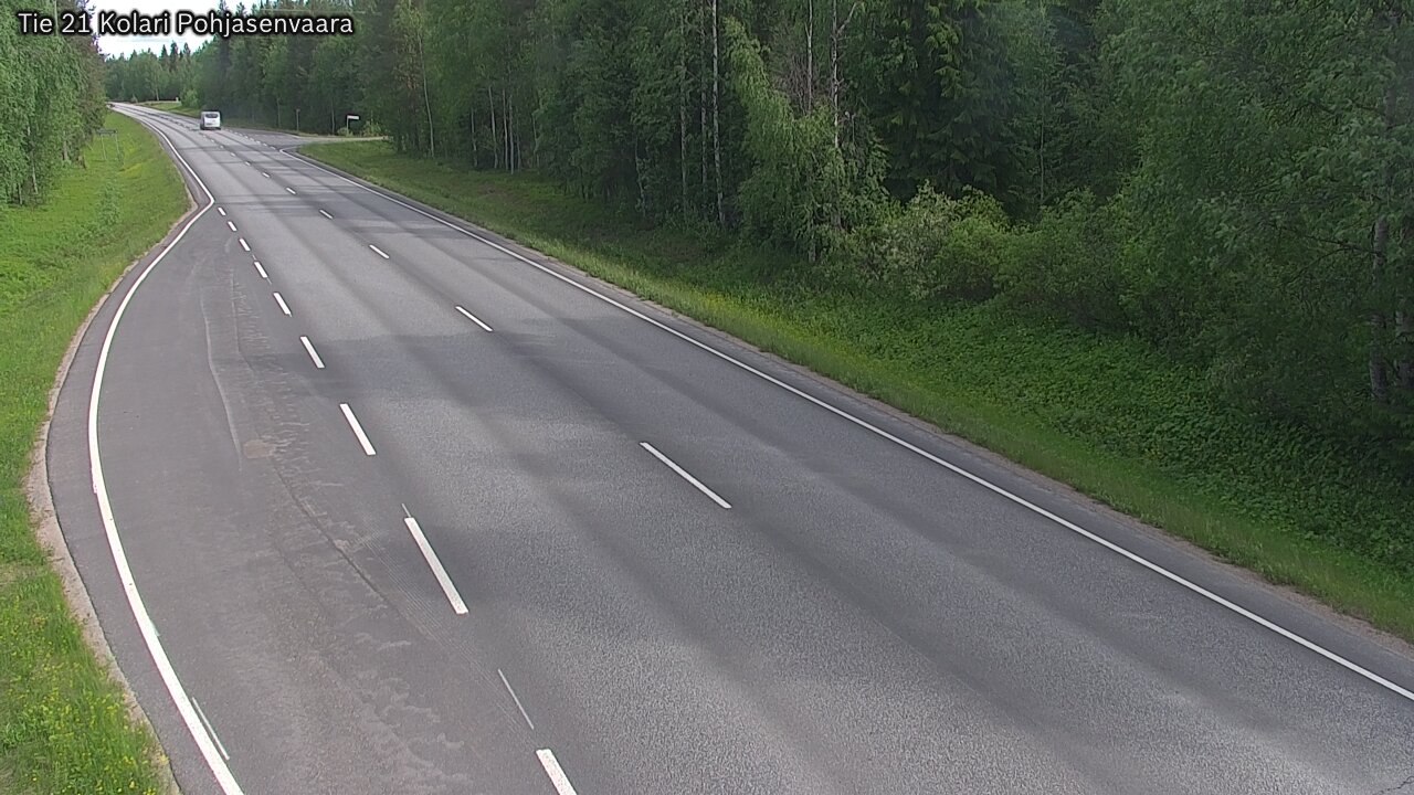 Weather Camera Image Road 21 Kolari, Pohjasenvaara, Kolari, Lappi