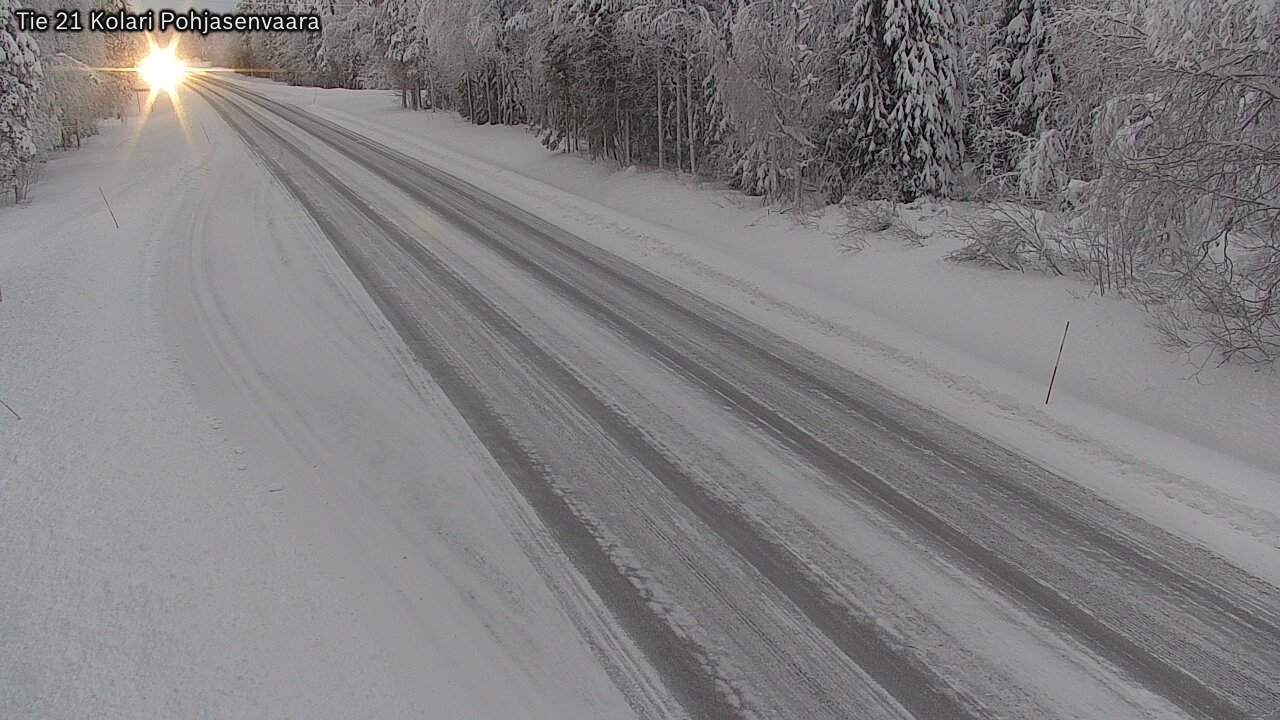 Weather Camera Image Road 21 Kolari, Pohjasenvaara, Kolari, Lappi