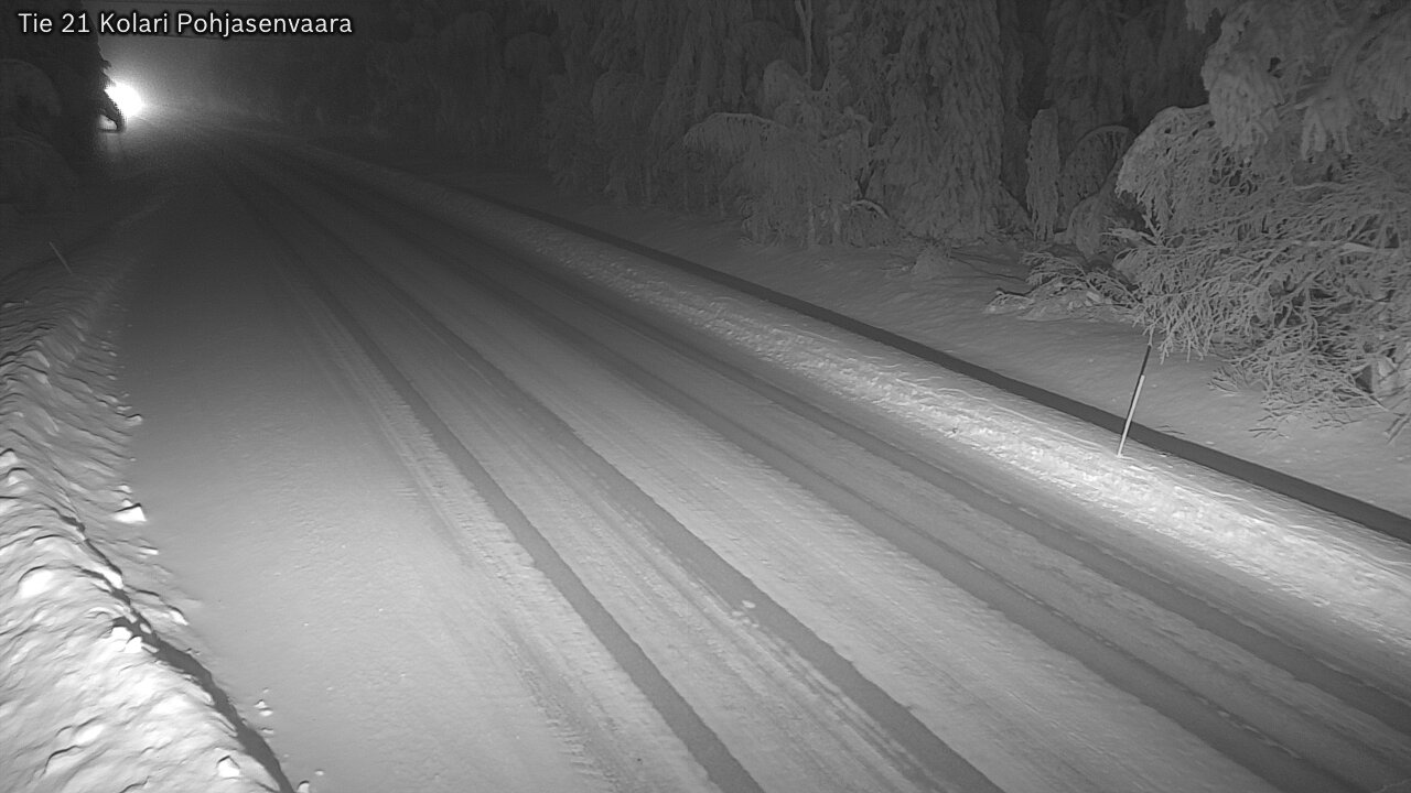 Weather Camera Image Road 21 Kolari, Pohjasenvaara, Kolari, Lappi