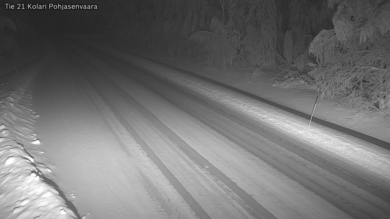 Weather Camera Image Road 21 Kolari, Pohjasenvaara, Kolari, Lappi
