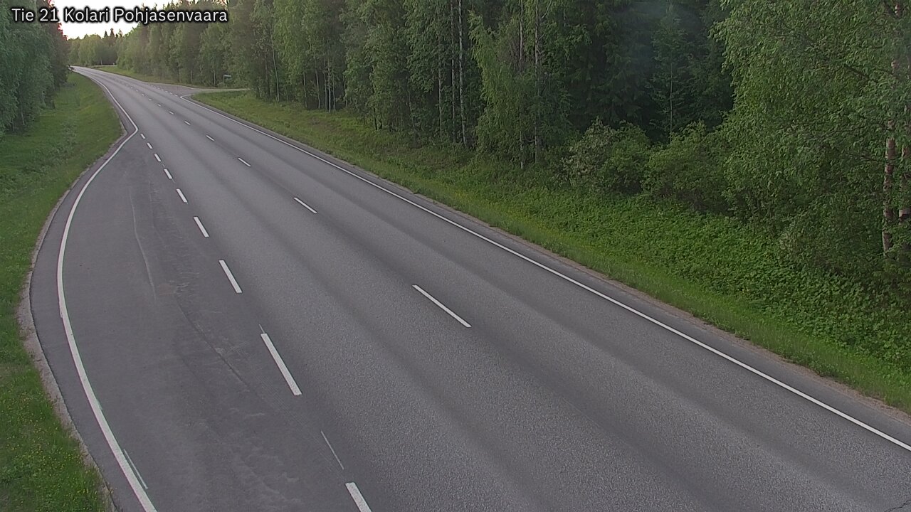 Weather Camera Image Road 21 Kolari, Pohjasenvaara, Kolari, Lappi