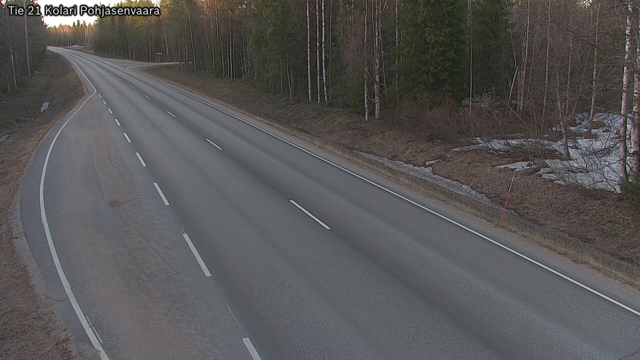 Weather Camera Image Road 21 Kolari, Pohjasenvaara, Kolari, Lappi