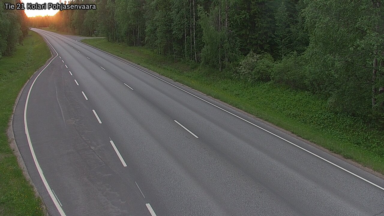Kelikamerat Kuva Tie 21 Kolari, Pohjasenvaara, Kolari, Lappi