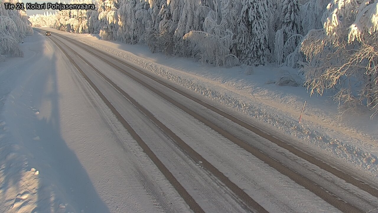Weather Camera Image Road 21 Kolari, Pohjasenvaara, Kolari, Lappi
