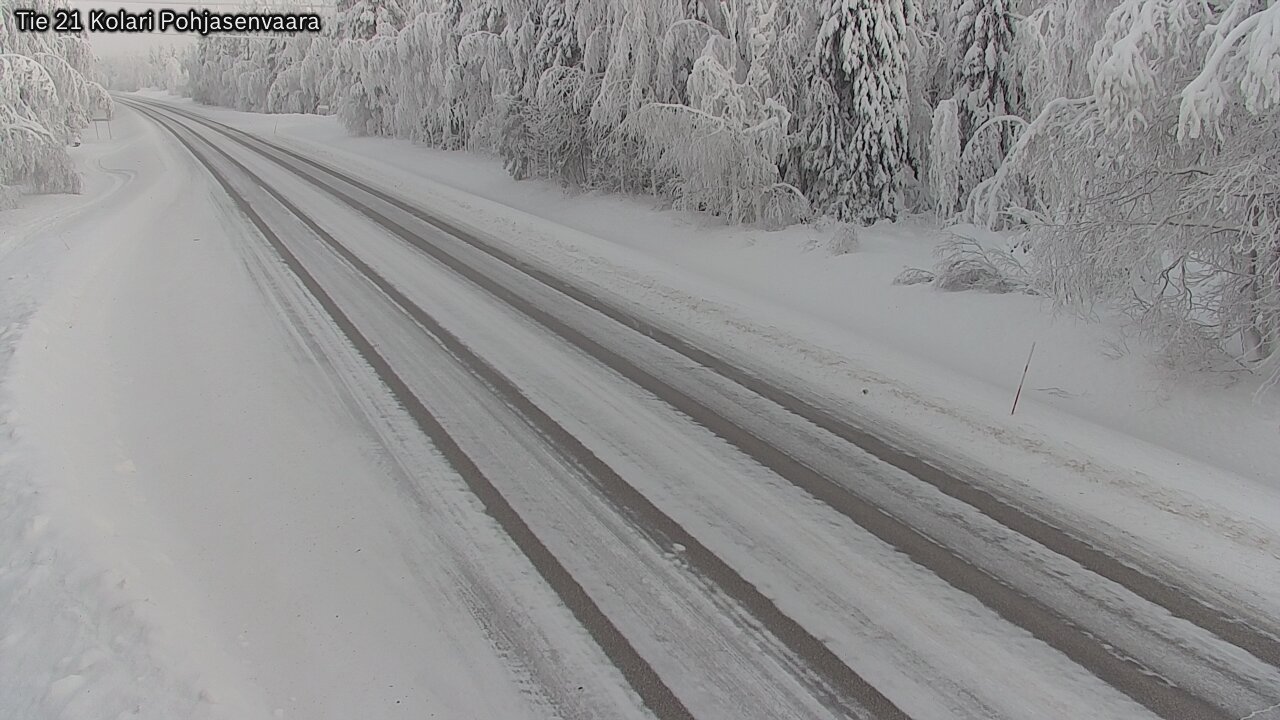 Weather Camera Image Road 21 Kolari, Pohjasenvaara, Kolari, Lappi