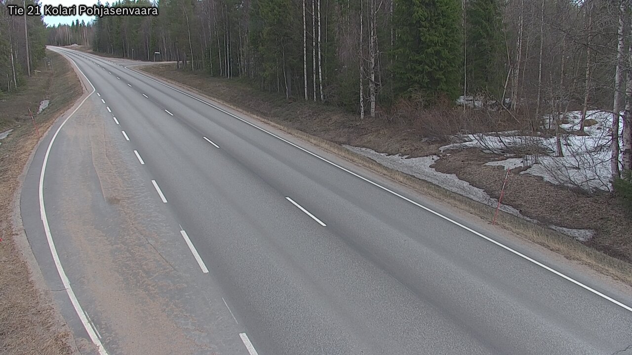 Weather Camera Image Road 21 Kolari, Pohjasenvaara, Kolari, Lappi