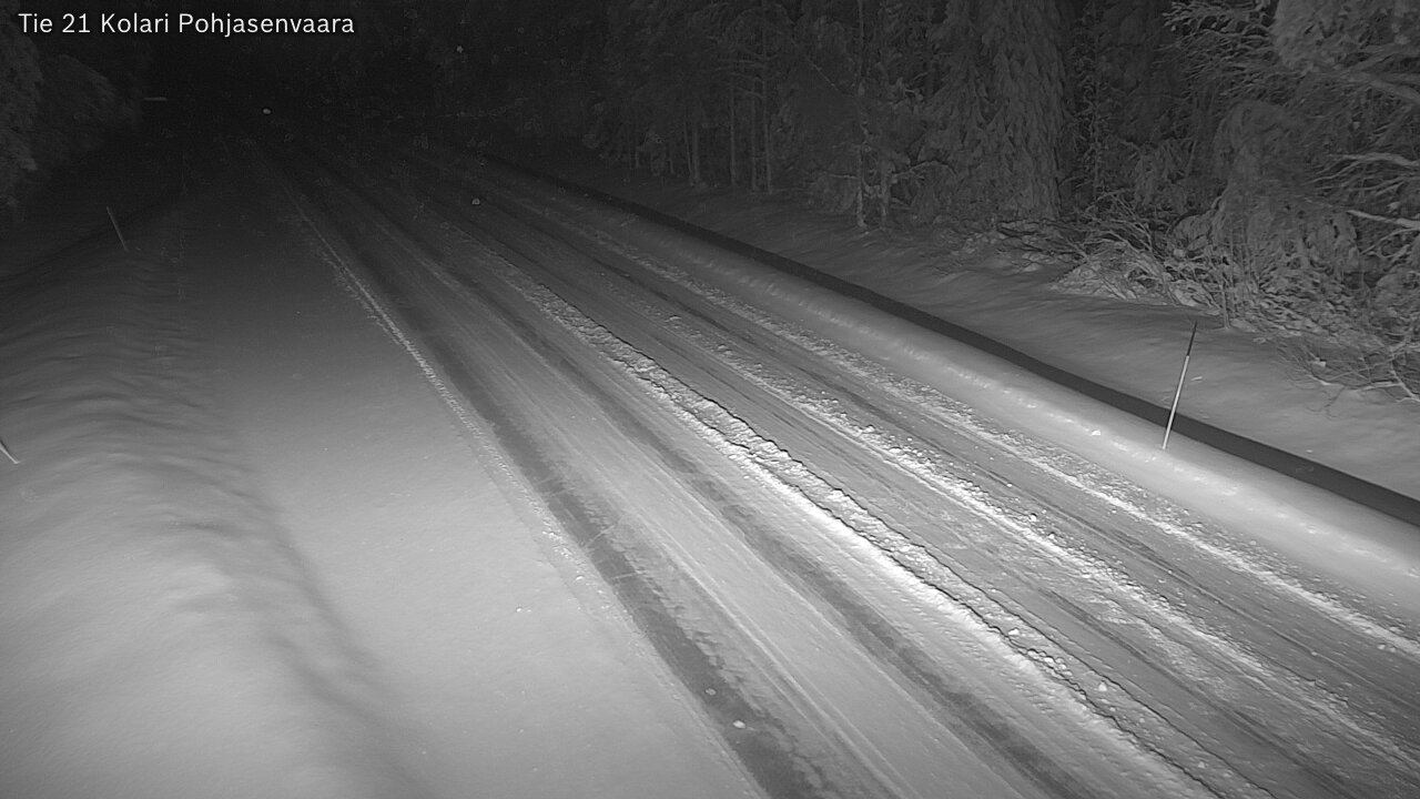 Weather Camera Image Road 21 Kolari, Pohjasenvaara, Kolari, Lappi