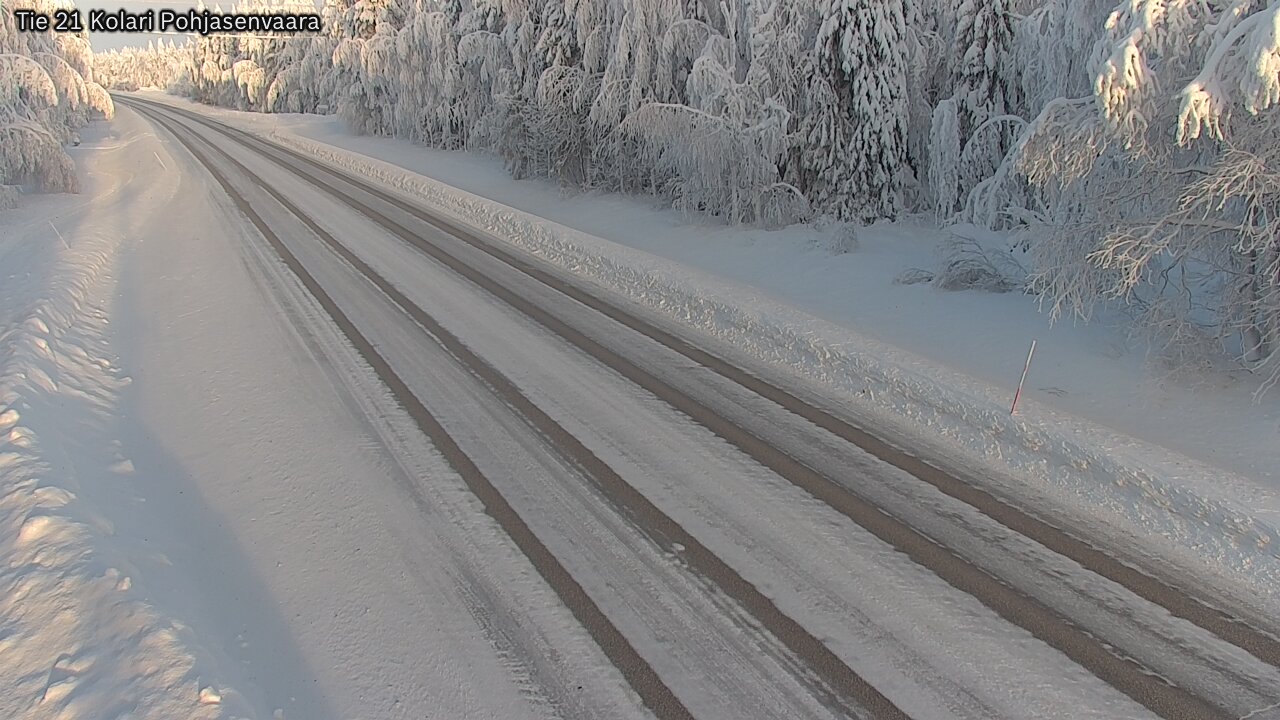 Weather Camera Image Road 21 Kolari, Pohjasenvaara, Kolari, Lappi